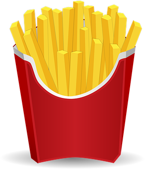 Frites Cartoon Vectoriel PNG image with a transparent background, free high-resolution download