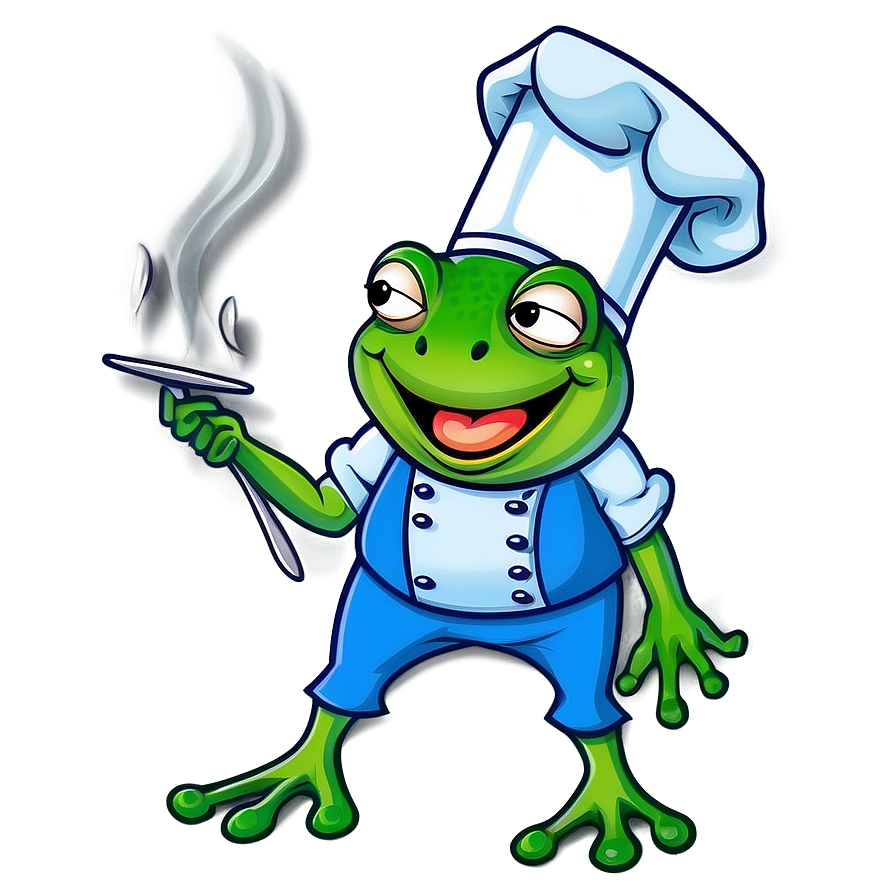 Frog Chef Cartoon Png 80