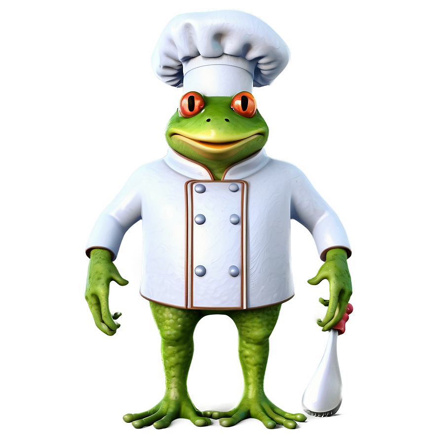 Frog Chef Cartoon Png Ill