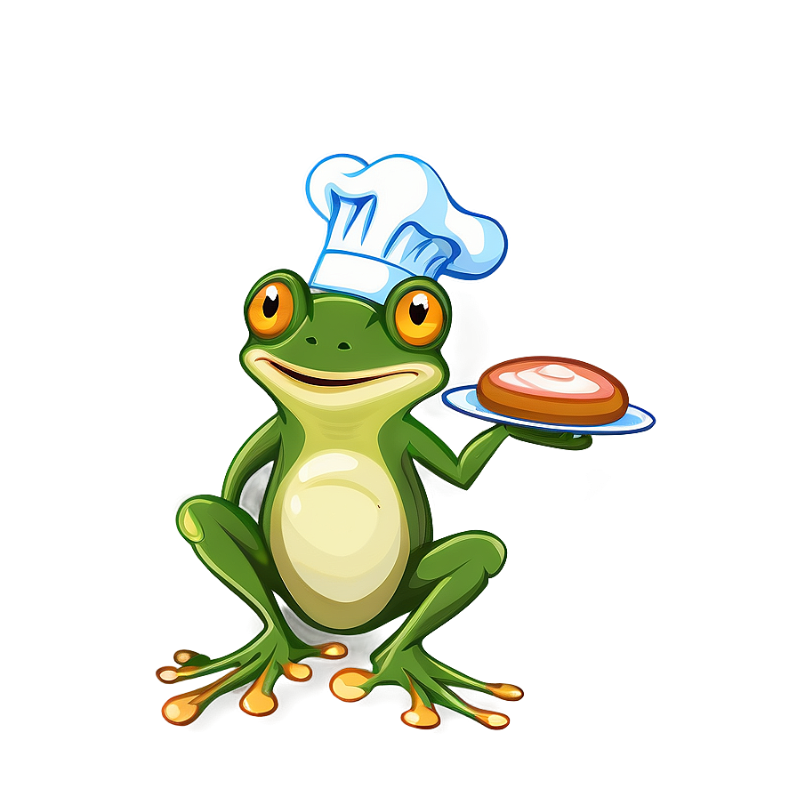 Frog Chef Clipart Png Eiv