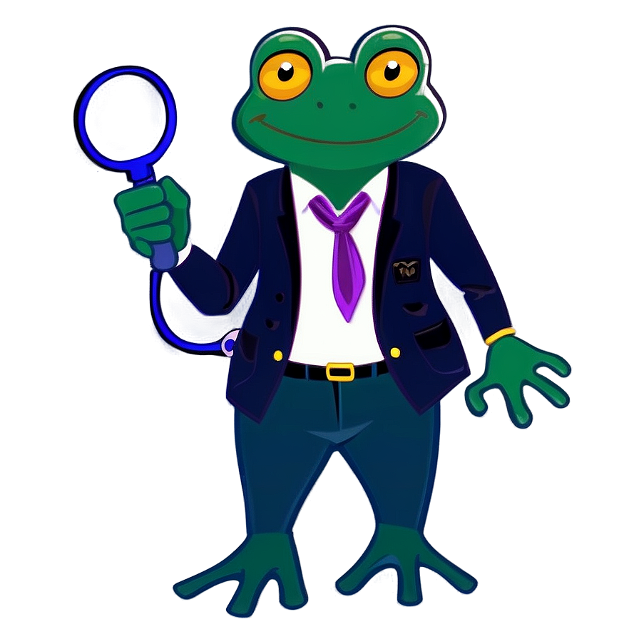 Frog Detective Cartoon Png 06272024