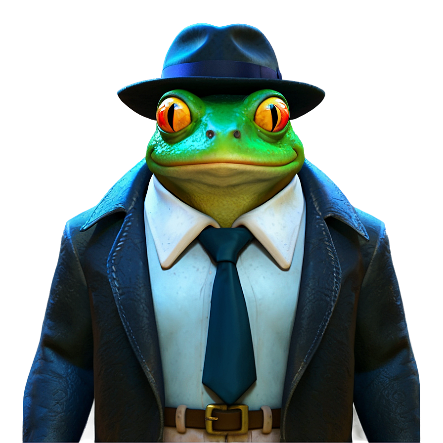 Frog Detective Cartoon Png Nha61