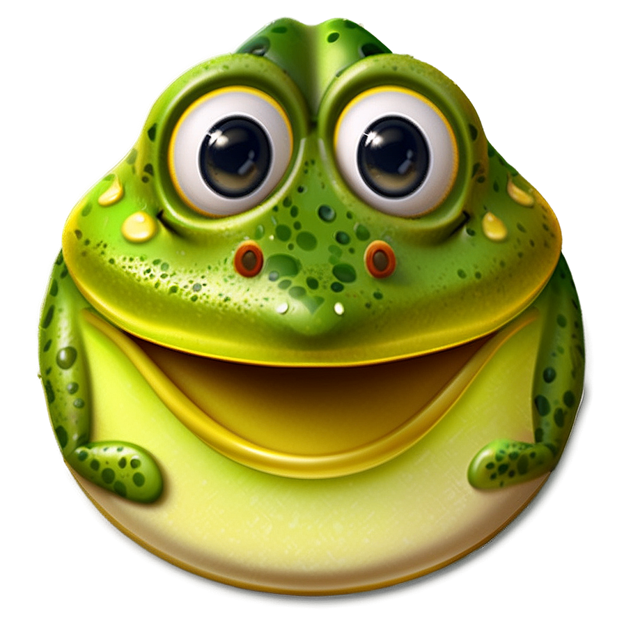 Frog Face Emoji Png Amg