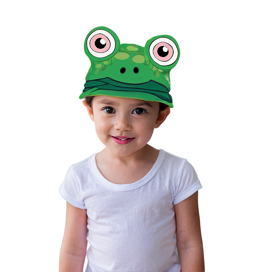 Frog Hat For Summer Png 71