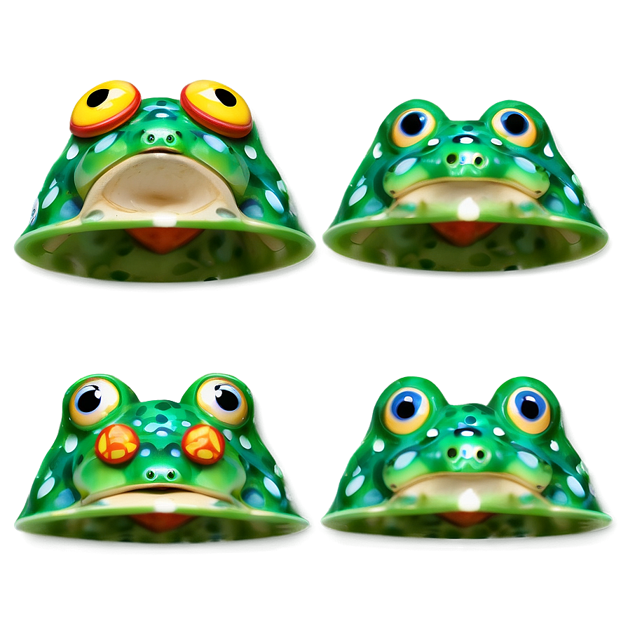 Frog Hat For Summer Png Fgm13