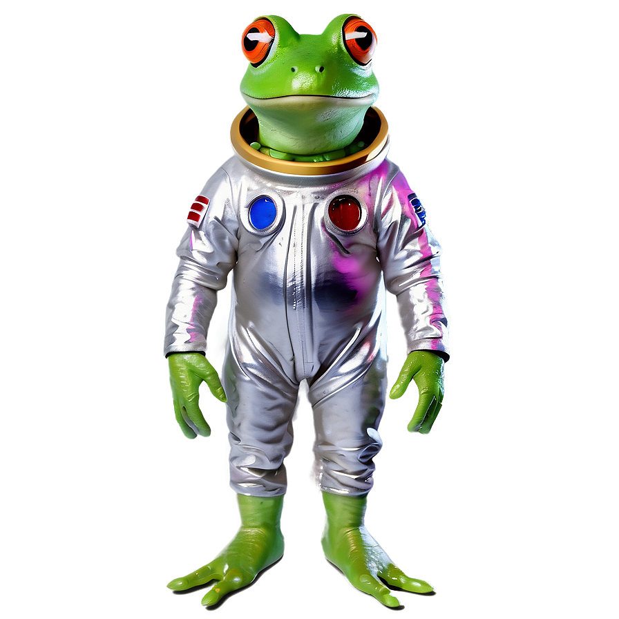 Frog In Space Suit Png 41