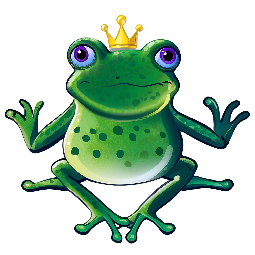 Frog Prince Cartoon PNG 86 PNG image with a transparent background, free high-resolution download