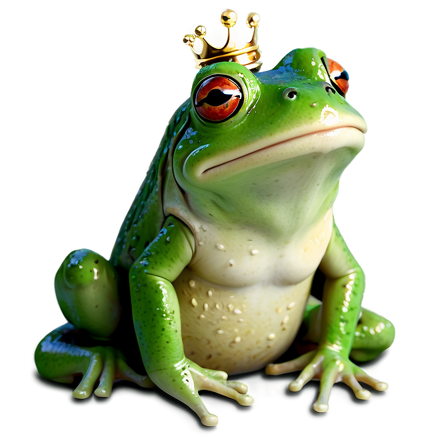 Frog Prince Clipart Png Pln