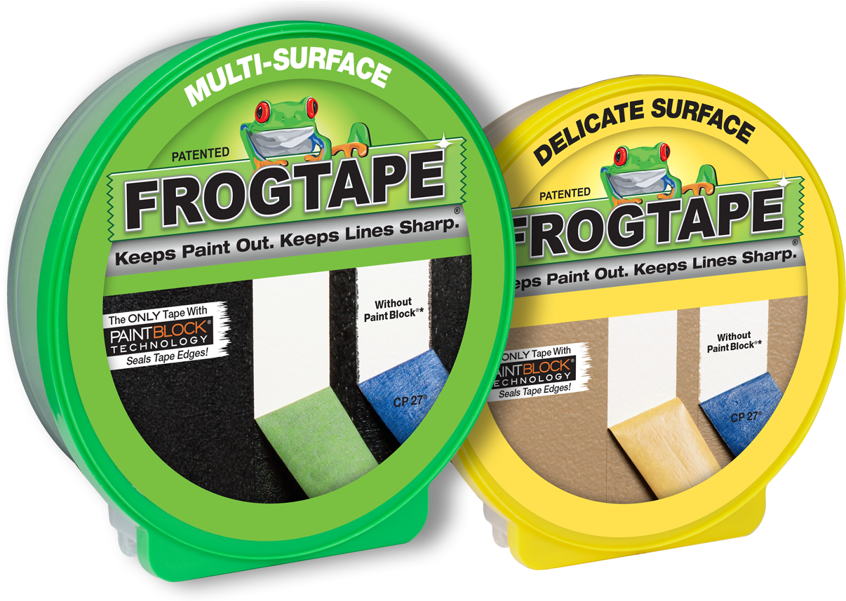 Frog Tape Multi Surfaceand Delicate Surface Tapes