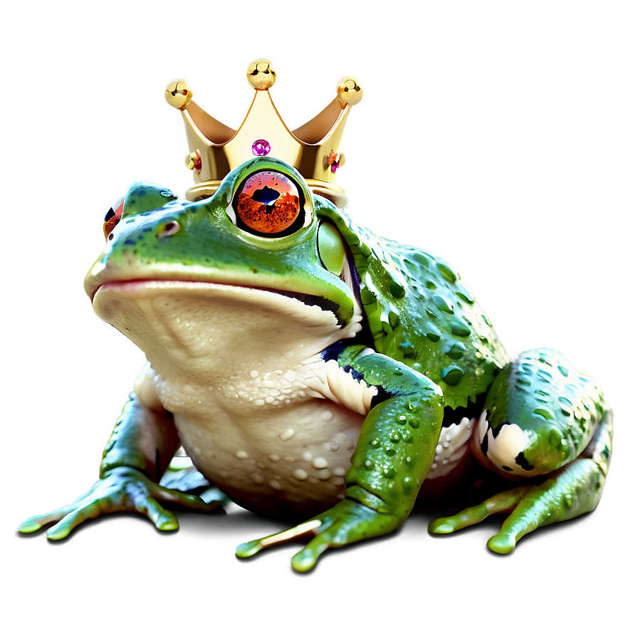 Frog With Crown Clipart Png Mer74