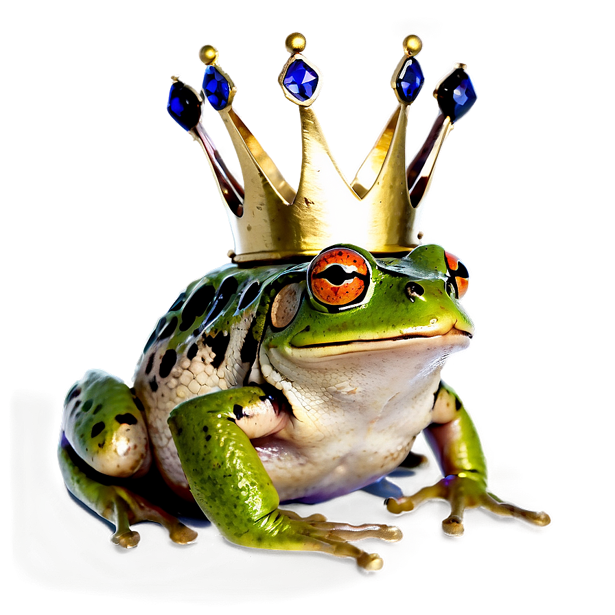 Frog With Crown Png Glr