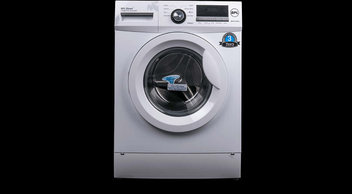 Washing Machine Png Photo - Bpl Gleam Washing Machine, Transparent Png PNG image with a transparent background, free high-resolution download