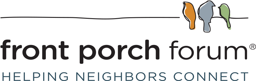 Front Porch Forum Logo PNG with transparent background
