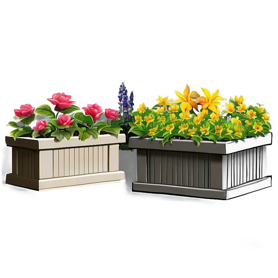 Front Yard Flower Bed Png Rts65