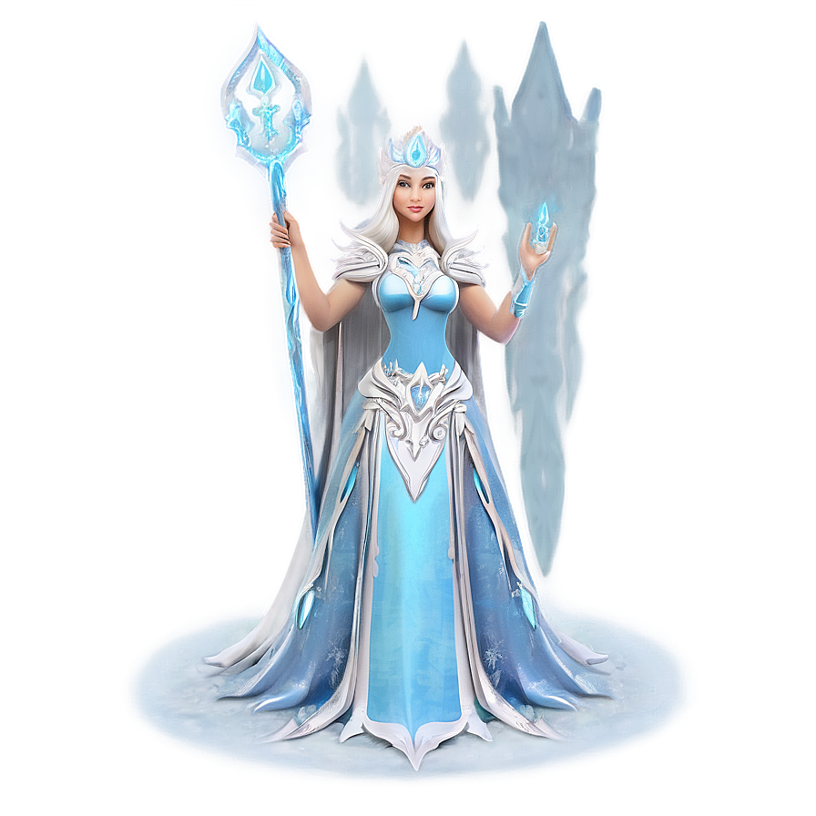 Frost Queen Goddess Png 06252024