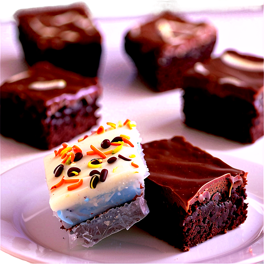 Frosted Brownies Png 26