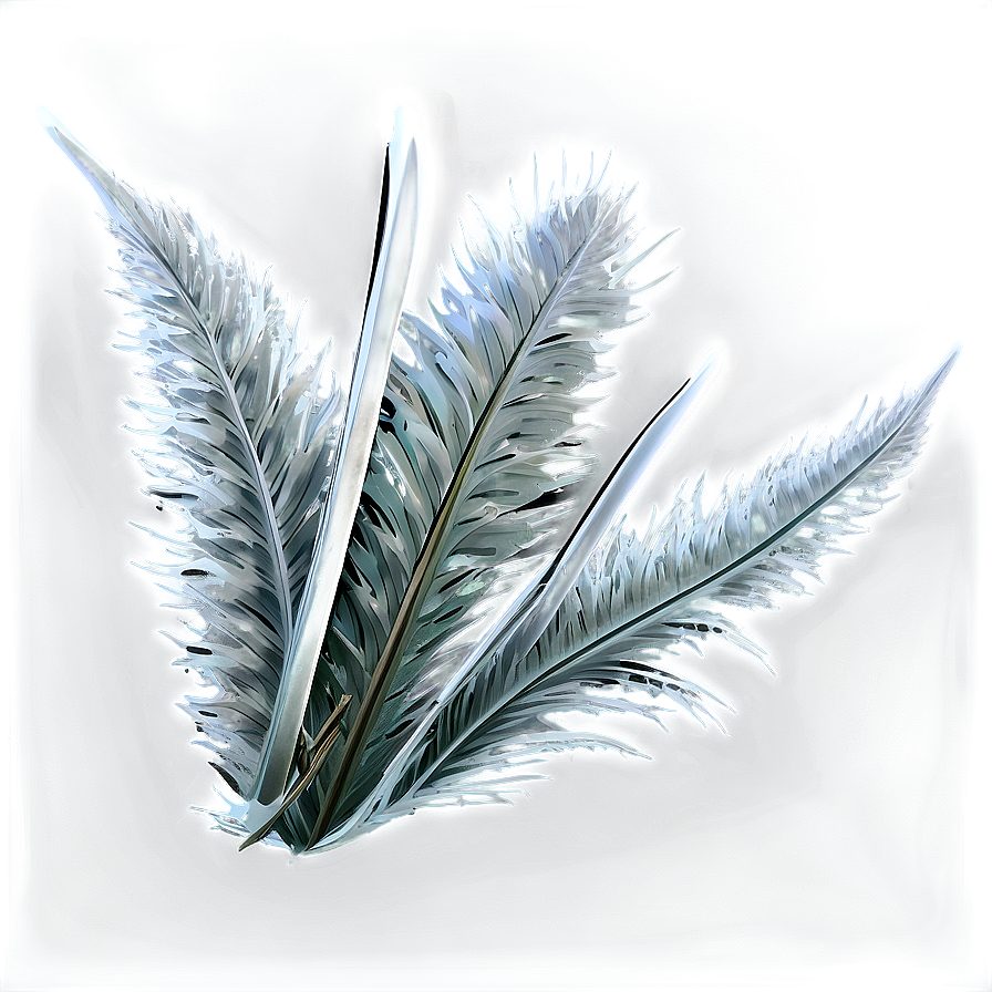 Frosty Grass Blades Png 04292024