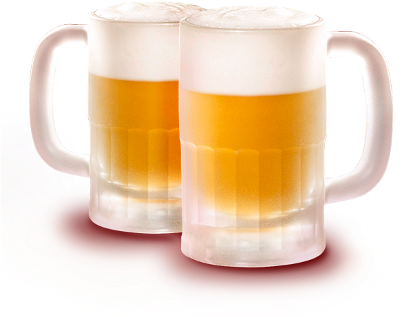 Frothy Beer Mugs Celebration