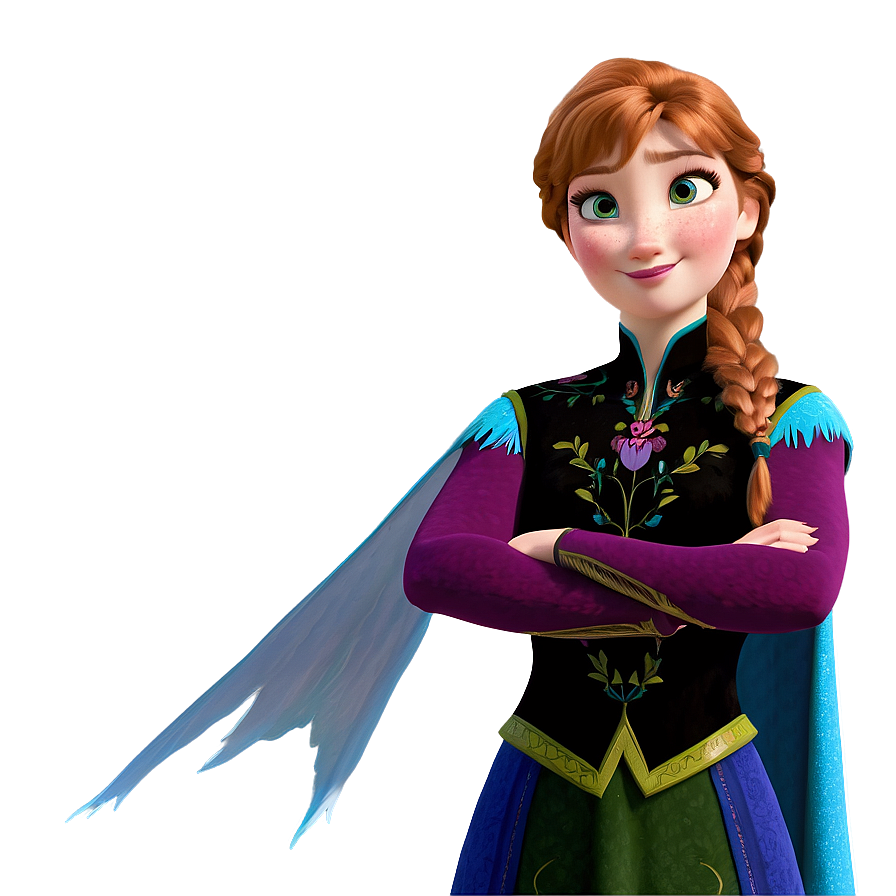 Frozen Anna Brave Pose Png Xkd2