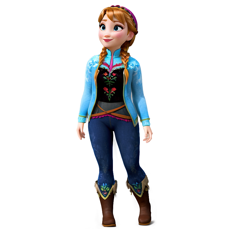 Frozen Anna Casual Outfit Png Nbk39