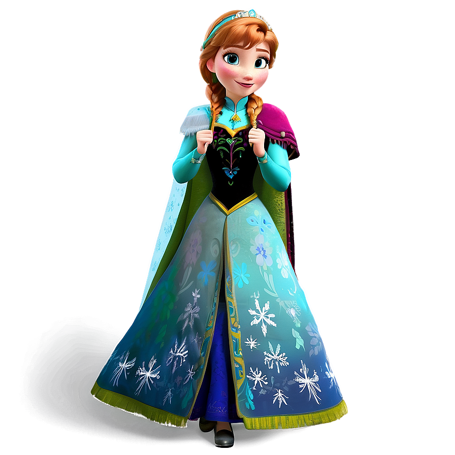 Frozen Anna Character Png Omk