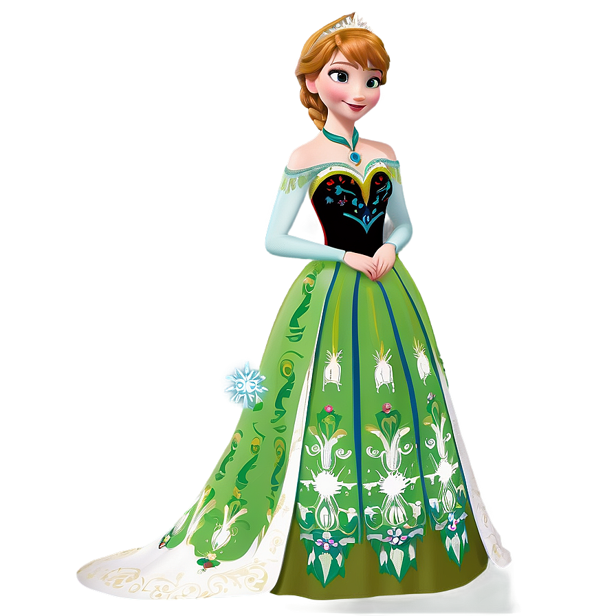 Frozen Anna Coronation Dress Png Bsl