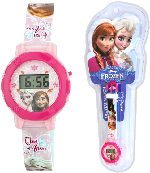 Frozen Anna Elsa Kids Watches