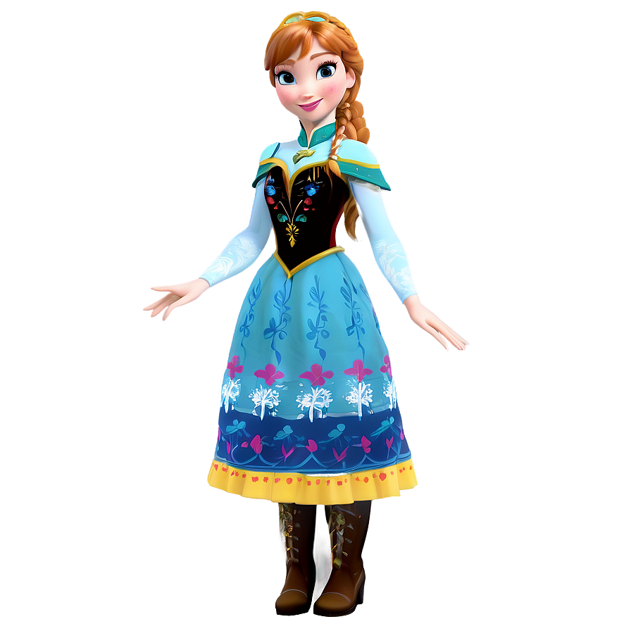 Frozen Anna In Summer Png 06282024