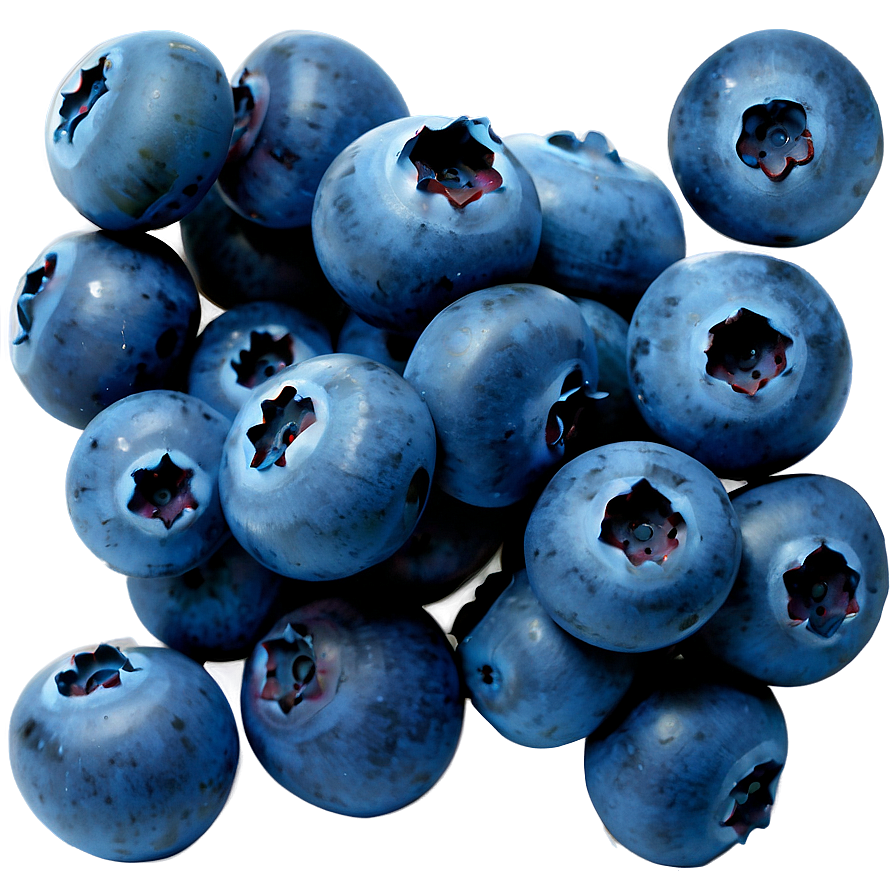 Frozen Blueberries PNG 05242024 PNG with transparent background