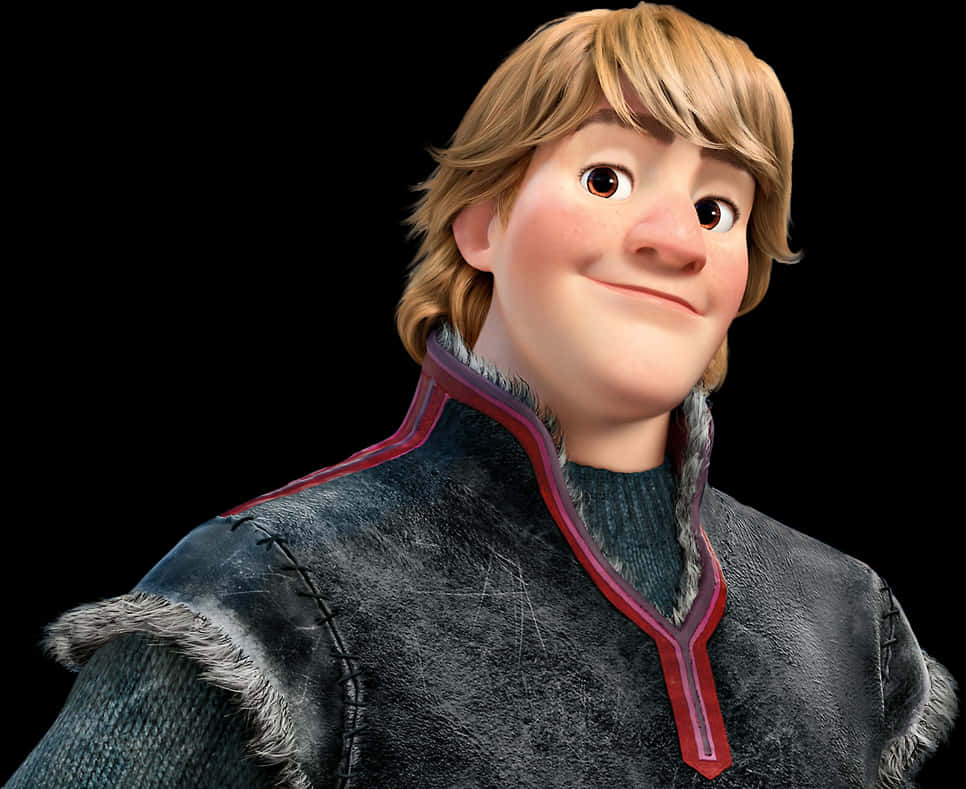 Frozen Character Smiling Portrait