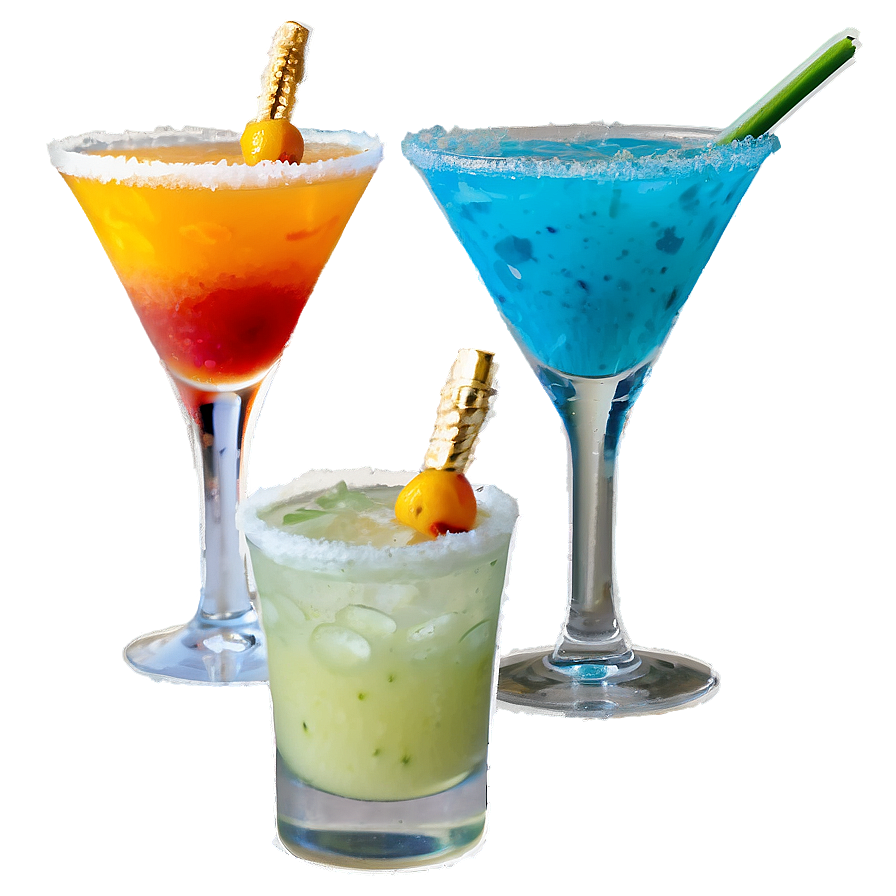 Frozen Cocktail Selection PNG 19 PNG image with a transparent background, free high-resolution download