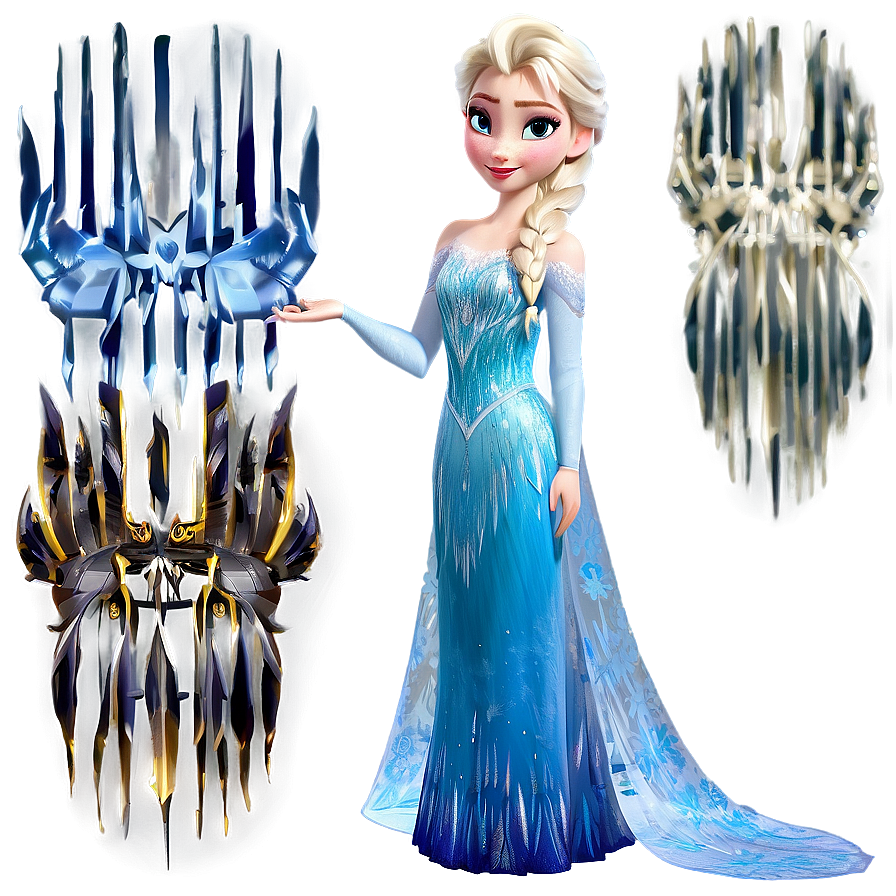 Frozen Elsa Ice Dress Png 60