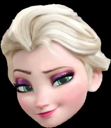 Frozen PNG with transparent background