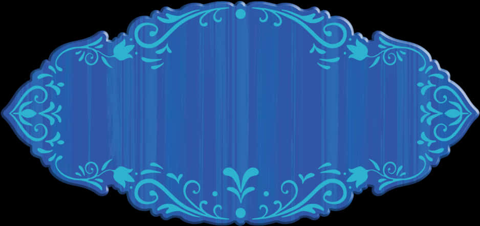 Frozen PNG with transparent background