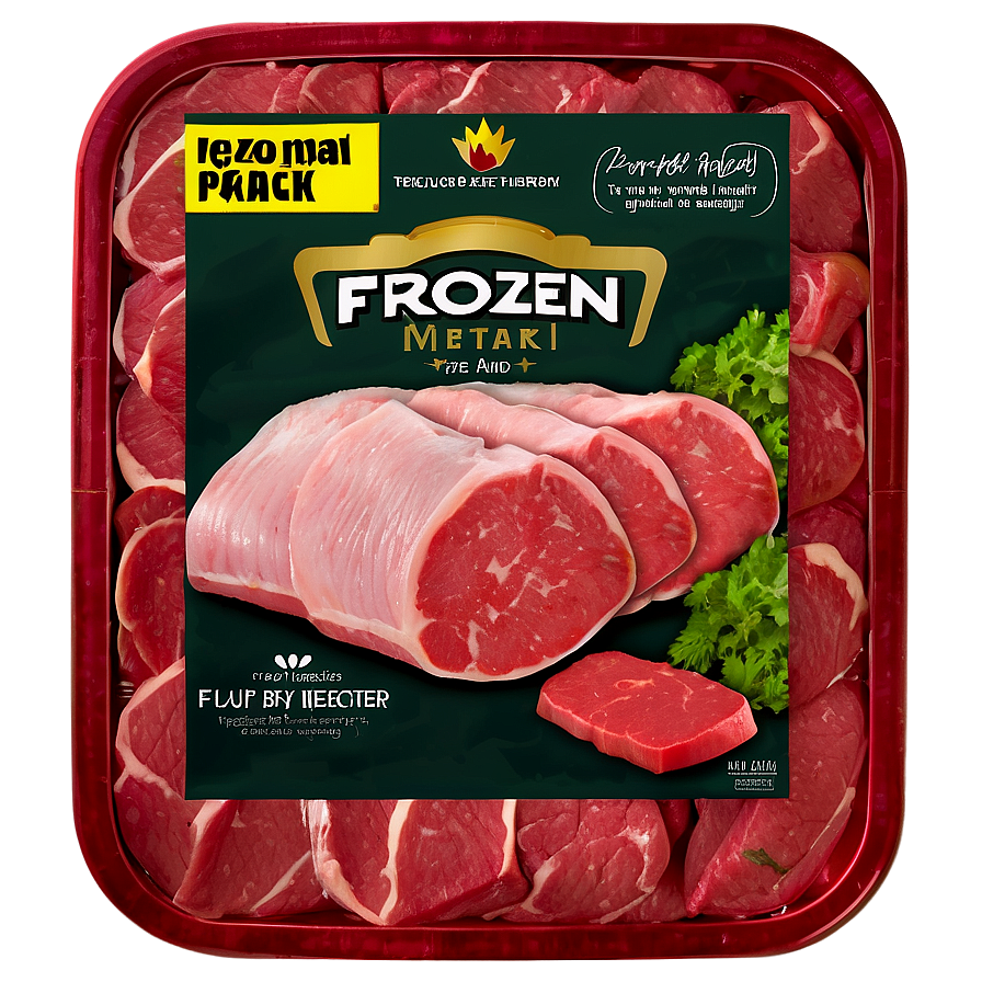 Frozen Meat Pack Png 2