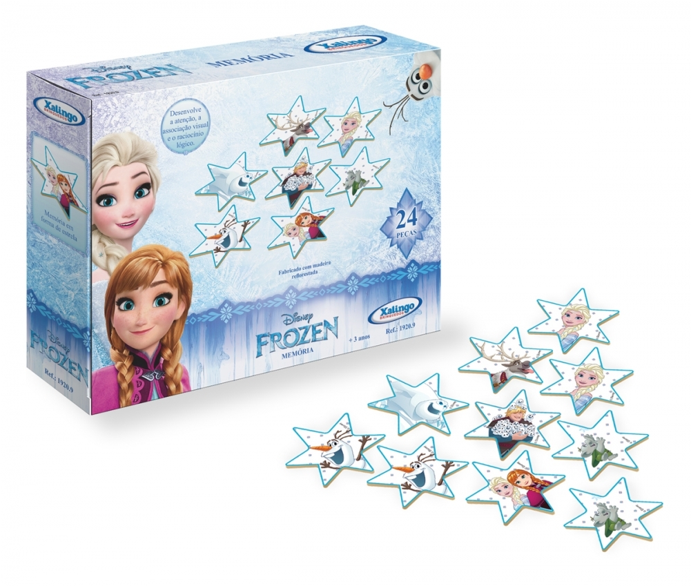 Frozen Memory Game Boxand Pieces