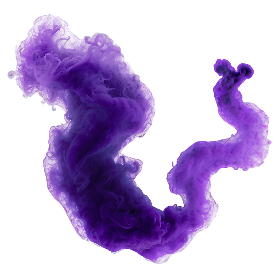 Frozen Purple Smoke Png 06122024