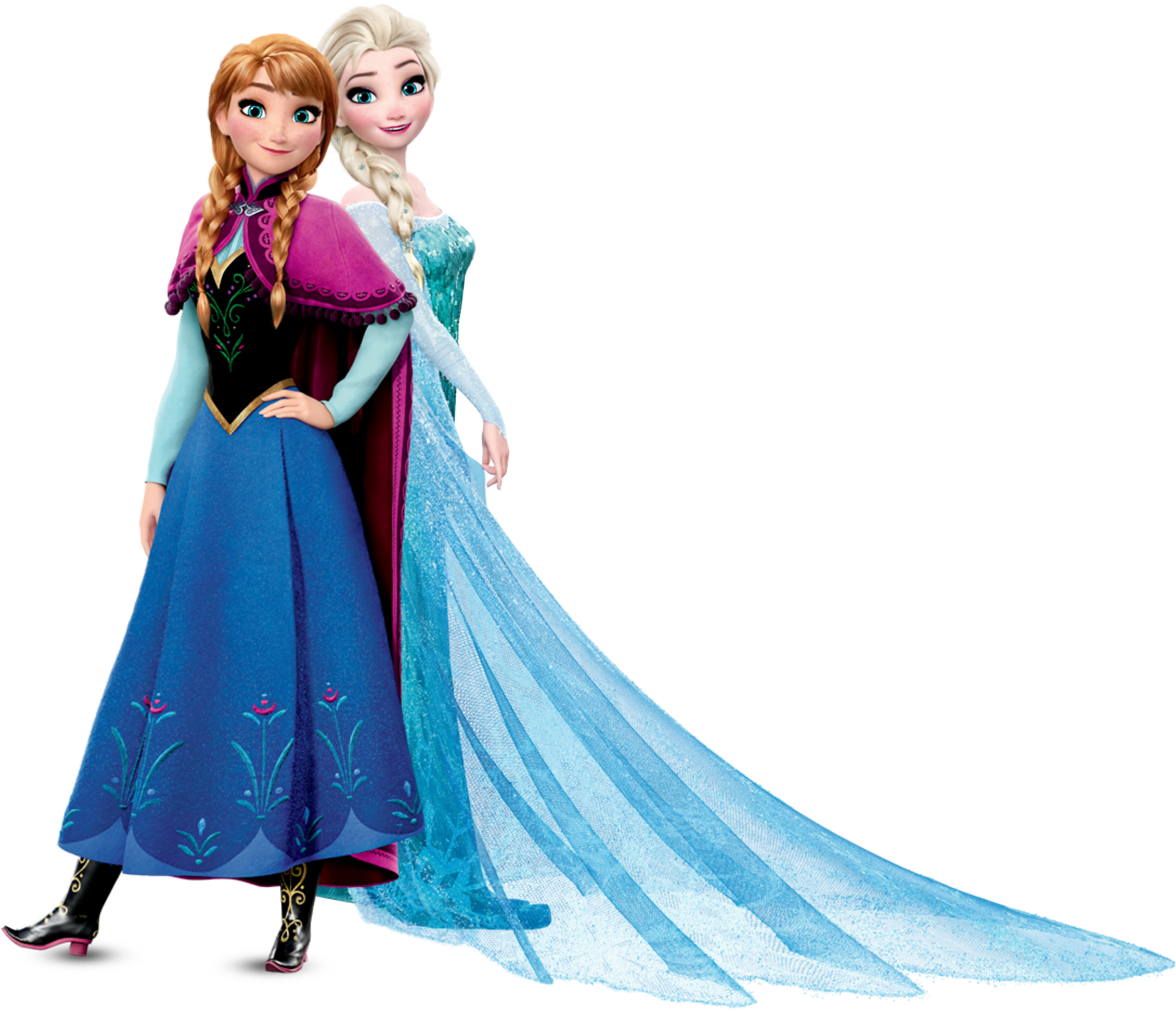 Frozen Sisters Elsaand Anna