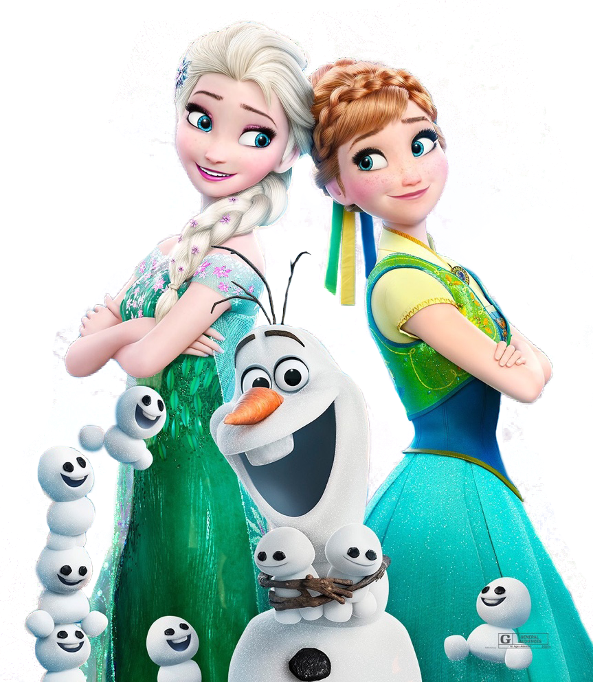 Frozen Sistersand Olaf Fun Moment