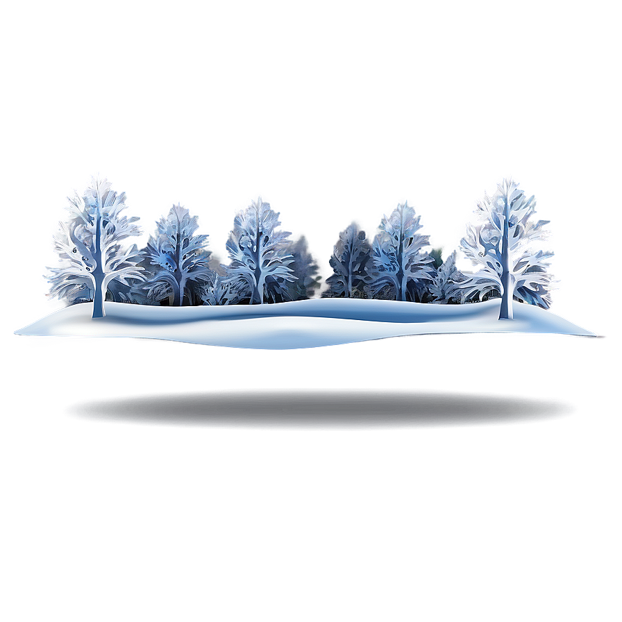 Frozen Winter Land PNG 49 PNG with transparent background