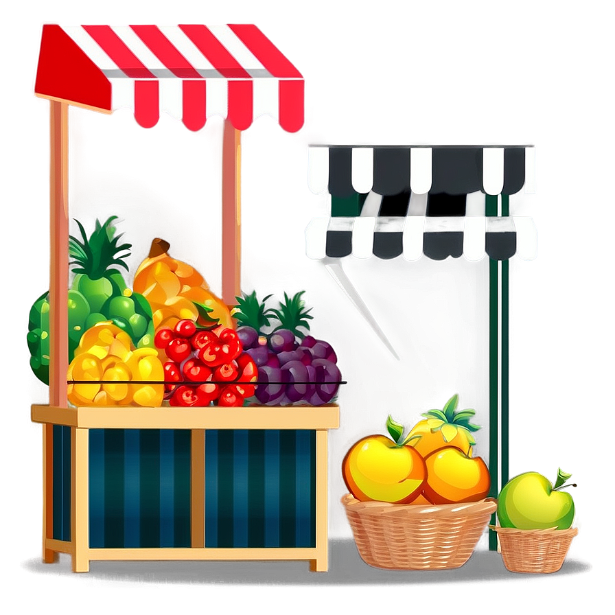 Fruit Shop Stall PNG pid43 PNG with transparent background