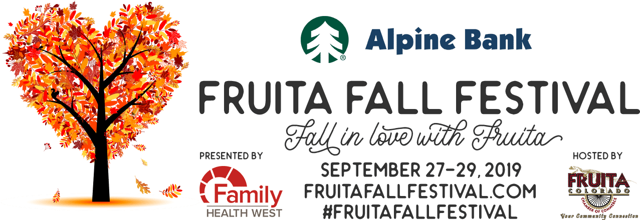 Fruita Fall Festival2019 Banner PNG with transparent background