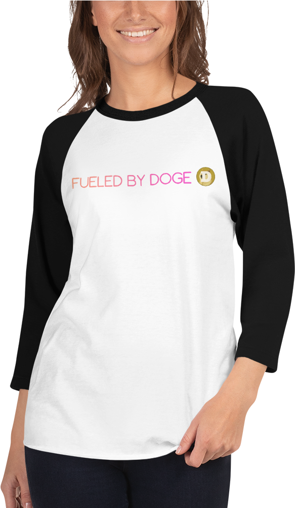 Fueledby Doge Shirt PNG with transparent background
