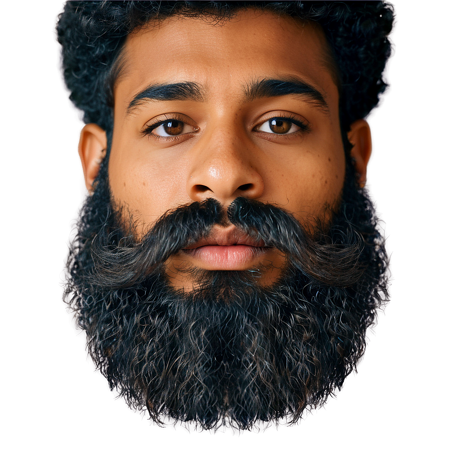 Full Beard Grooming Guide PNG 92 PNG image with a transparent background, free high-resolution download