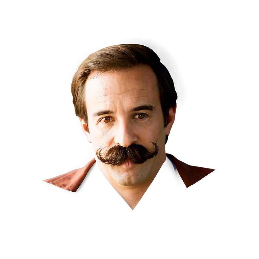 Full Bushy Mustache Png 05042024