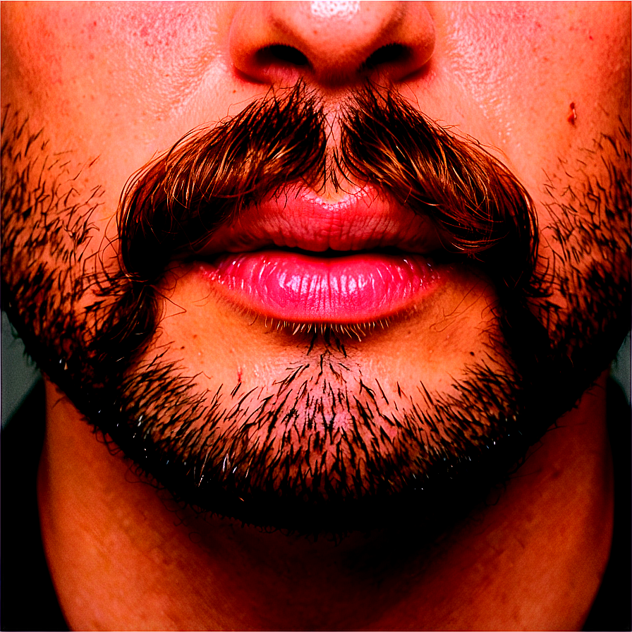 Full Bushy Mustache PNG aqc PNG image with a transparent background, free high-resolution download
