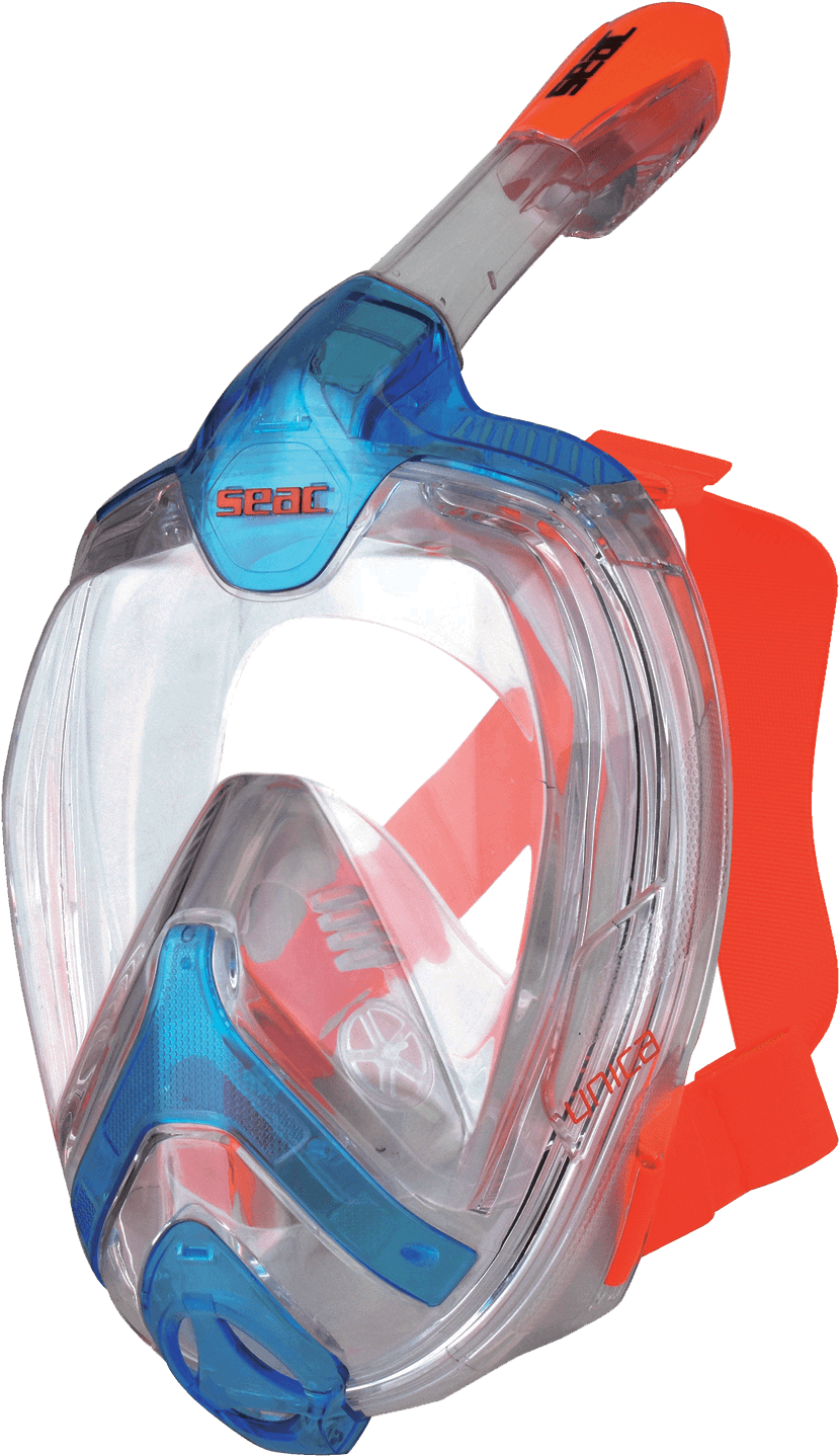 Unica Full Face Snorkel Mask - Full Face Snorkel Mask Png, Transparent Png PNG with transparent background