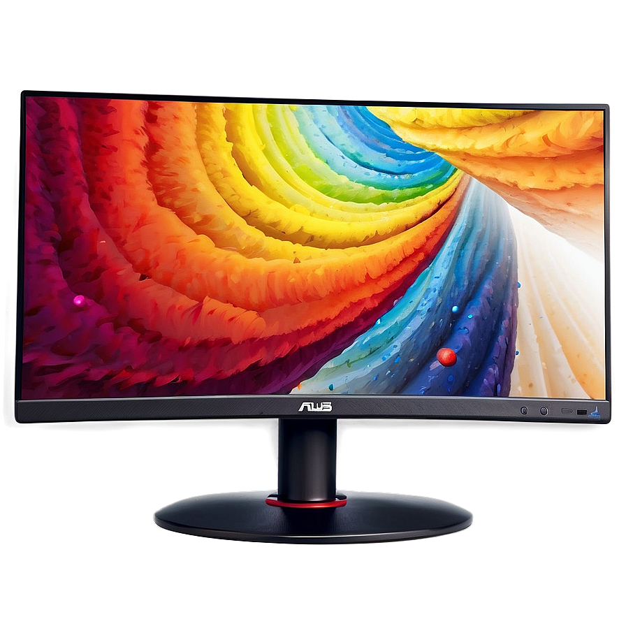 Full HD Gaming Monitor PNG fry51 PNG image with a transparent background, free high-resolution download
