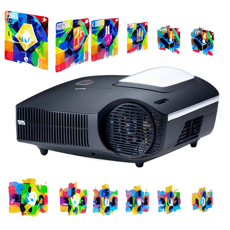 Full HD Projector for Cinema PNG ybq76 PNG image with a transparent background, free high-resolution download