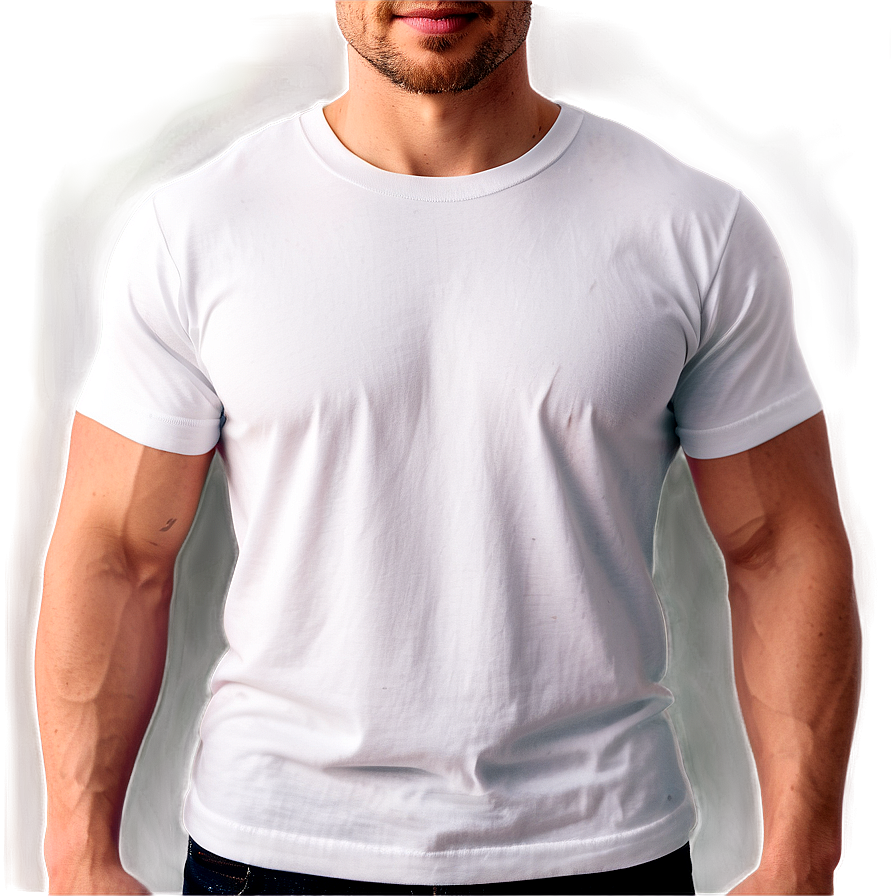 Full Hd White T-shirt Mockup Png Ucj94